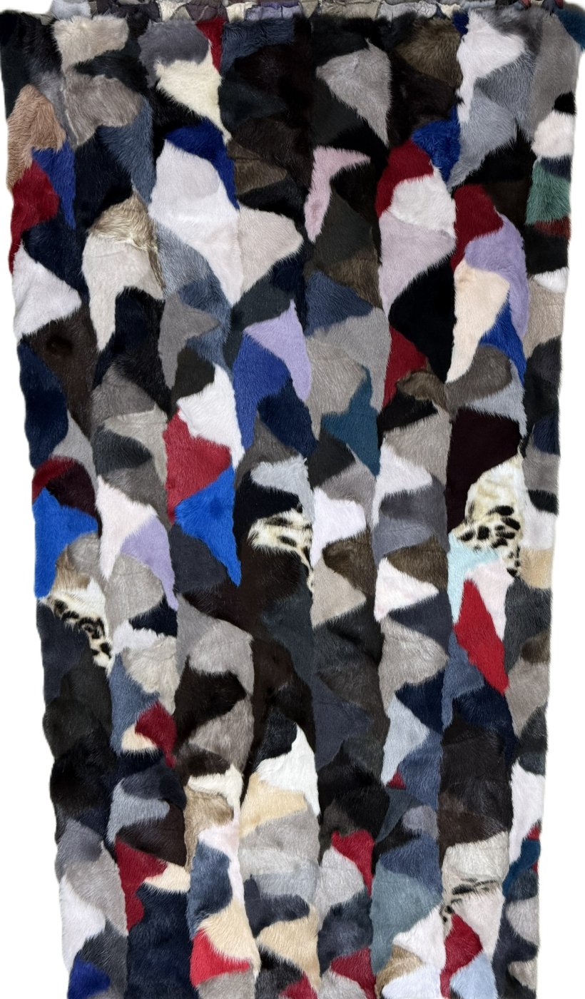 Multicolor Mink Oval