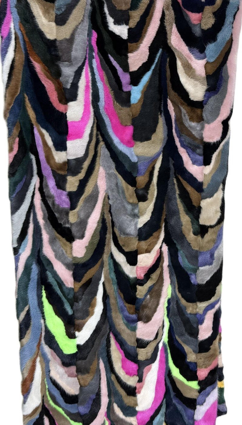 Multicolor Mink Paw