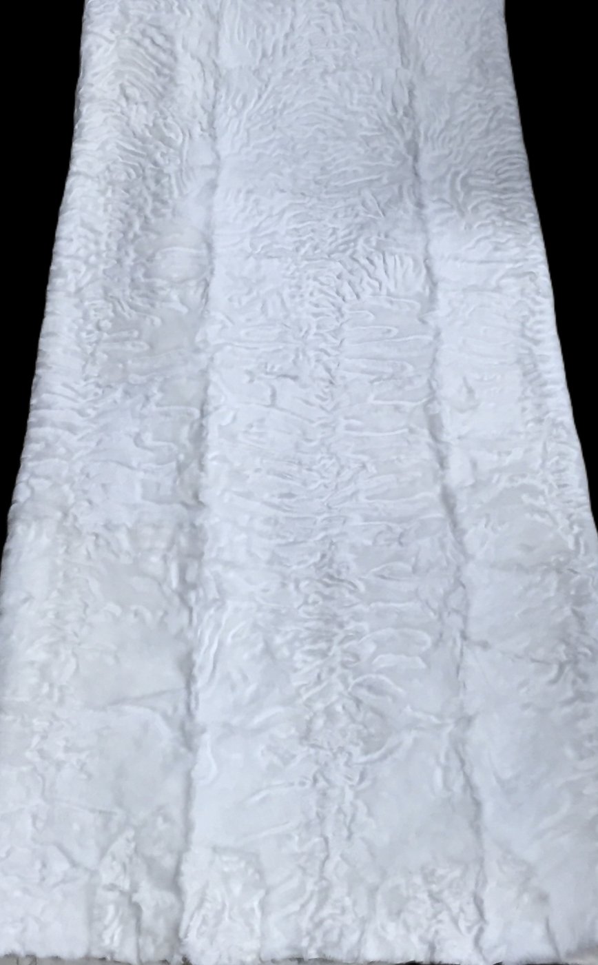 White Swakara Skin Plate